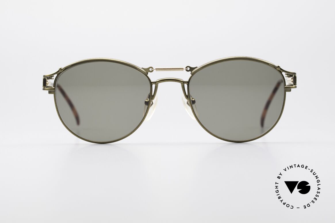 Jean Paul Gaultier 56-5107 Steampunk Panto Brille, Designer-Panto-Sonnenbrille von Jean Paul Gaultier, Passend für Herren und Damen