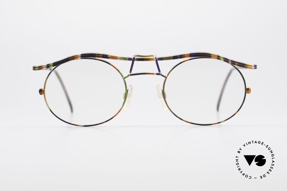 Cazal 1110 - Point 2 90er Industrial Designer Brille, 1110 = eines der Top-Modelle der Cazal 'Point 2' Serie, Passend für Herren