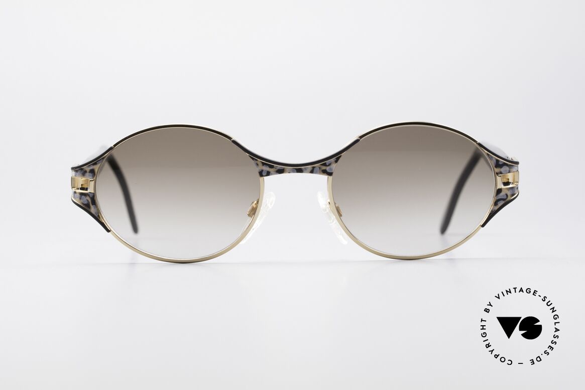 Cazal 281 Ovale Designer Sonnenbrille, CAZAL vintage Sonnenbrille aus den späten 90ern, Passend für Damen