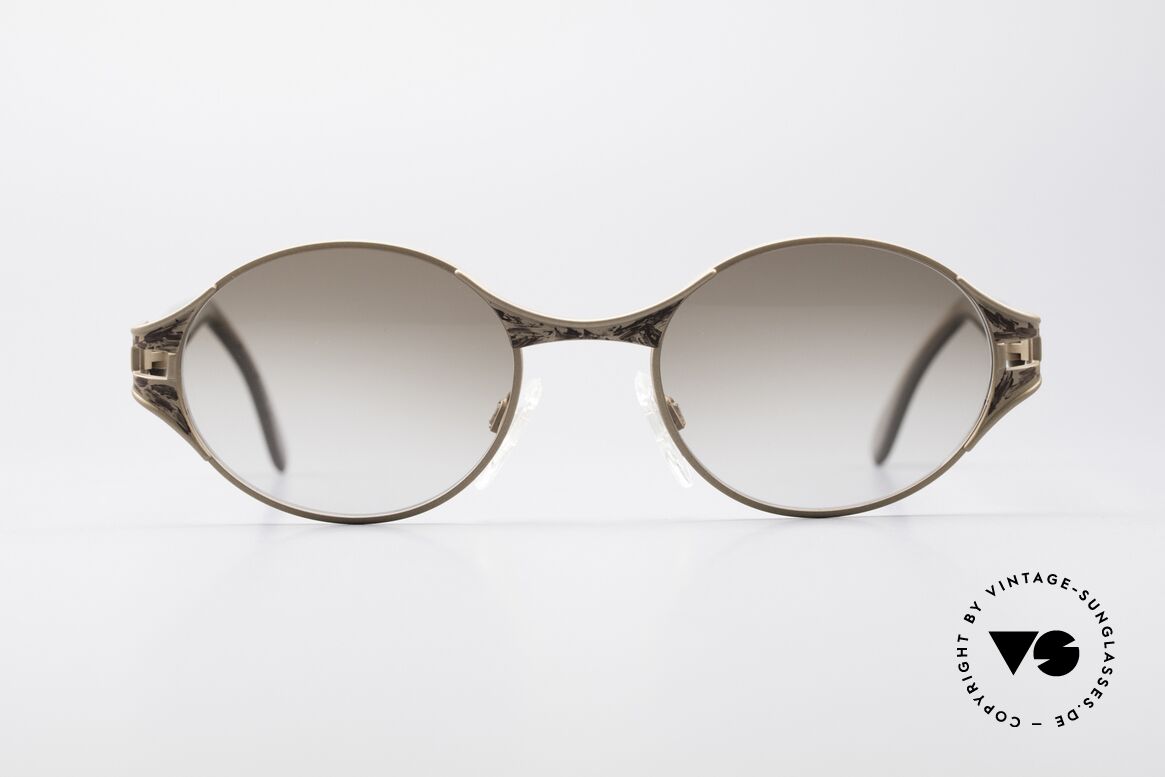 Cazal 281 90er Damen Sonnenbrille Oval, CAZAL vintage Sonnenbrille aus den späten 90ern, Passend für Damen