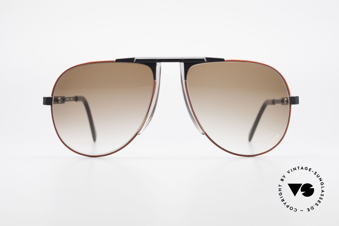 Willy Bogner 7011 Einstellbare 80er Sonnenbrille, die Bestseller Sonnenbrille vom Ski-Ass Willy Bogner, Passend für Herren