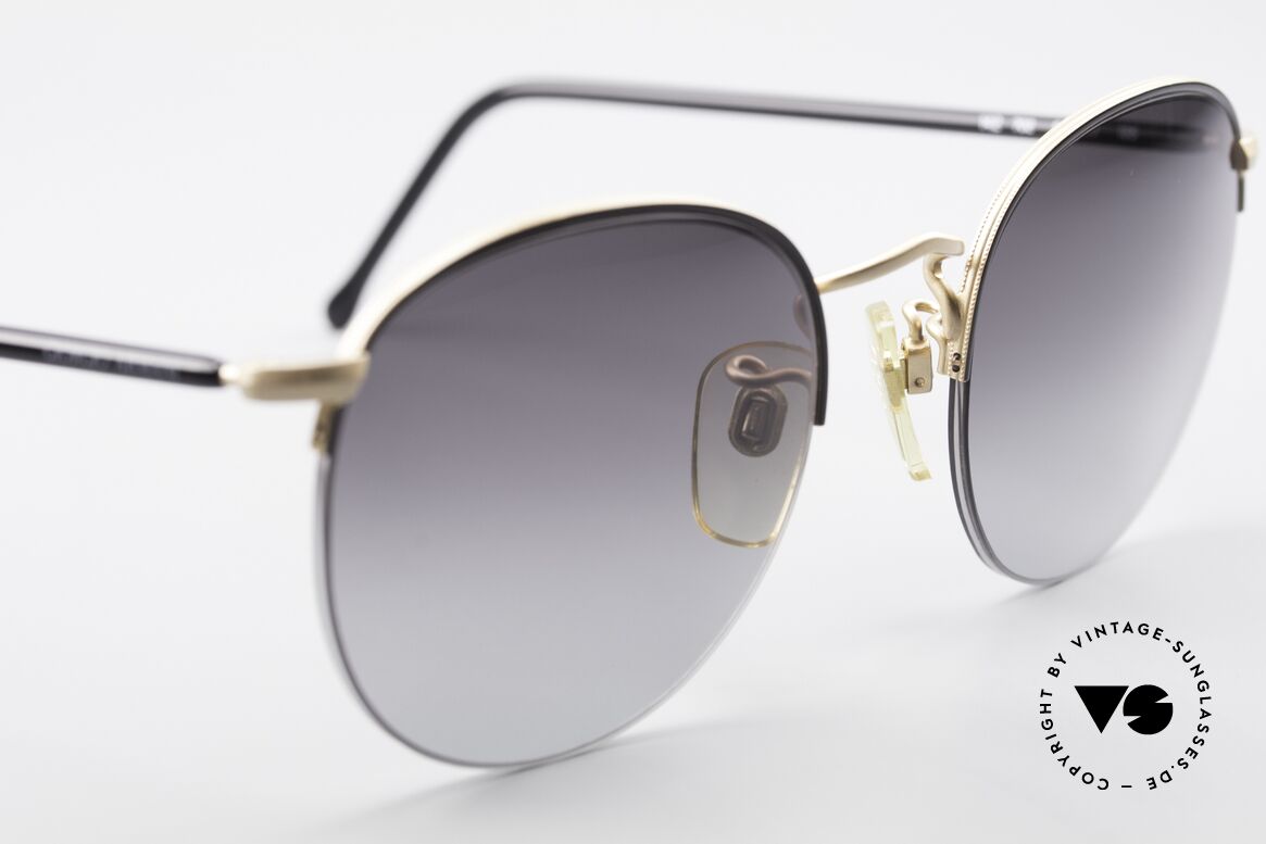 Giorgio Armani 142 Randlose Panto Sonnenbrille, keine aktuelle Kollektion, sondern echte 80er Ware!, Passend für Herren