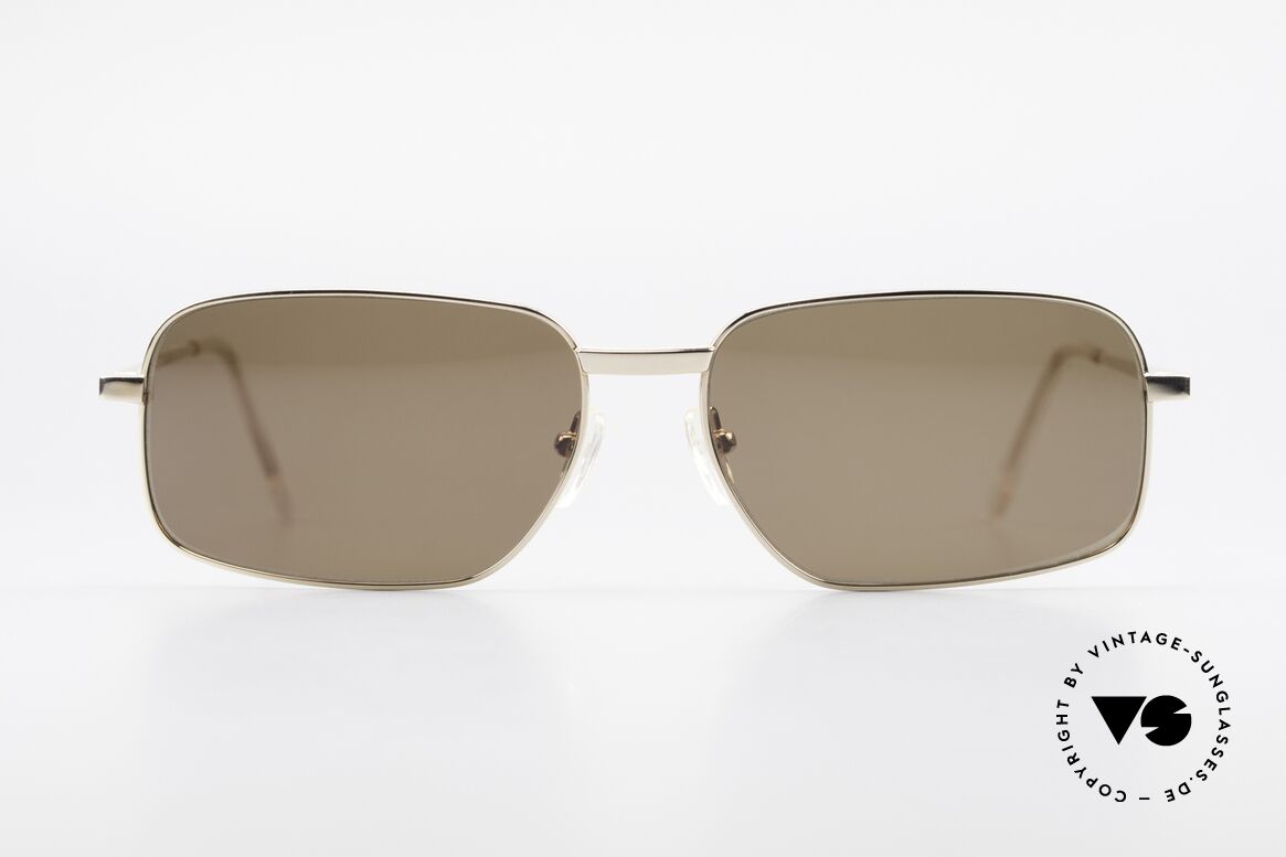 Helmut Lang SHL62A Titan Sonnenbrille Avantgarde, HELMUT LANG vintage Designer Titanium Sonnenbrille, Passend für Herren