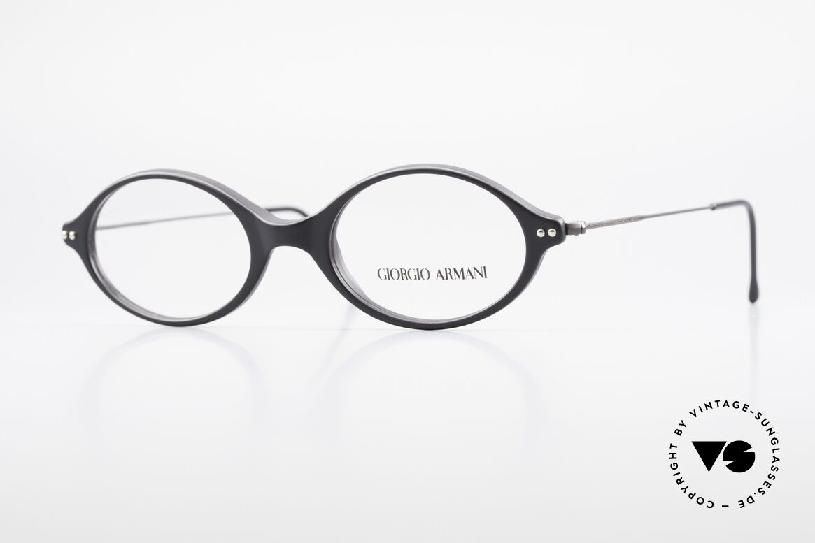 Giorgio Armani 378 90er Unisex Brille Oval Small, Giorgio Armani, Mod. 378, col. 181, Gr. 46-19, 140, Passend für Herren und Damen