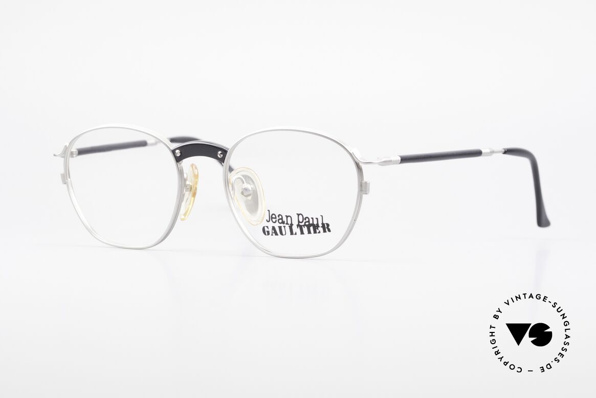 Jean Paul Gaultier 55-1271 Rare Alte Vintage Brille JPG, alte vintage Designer-Fassung von Jean Paul Gaultier, Passend für Herren und Damen