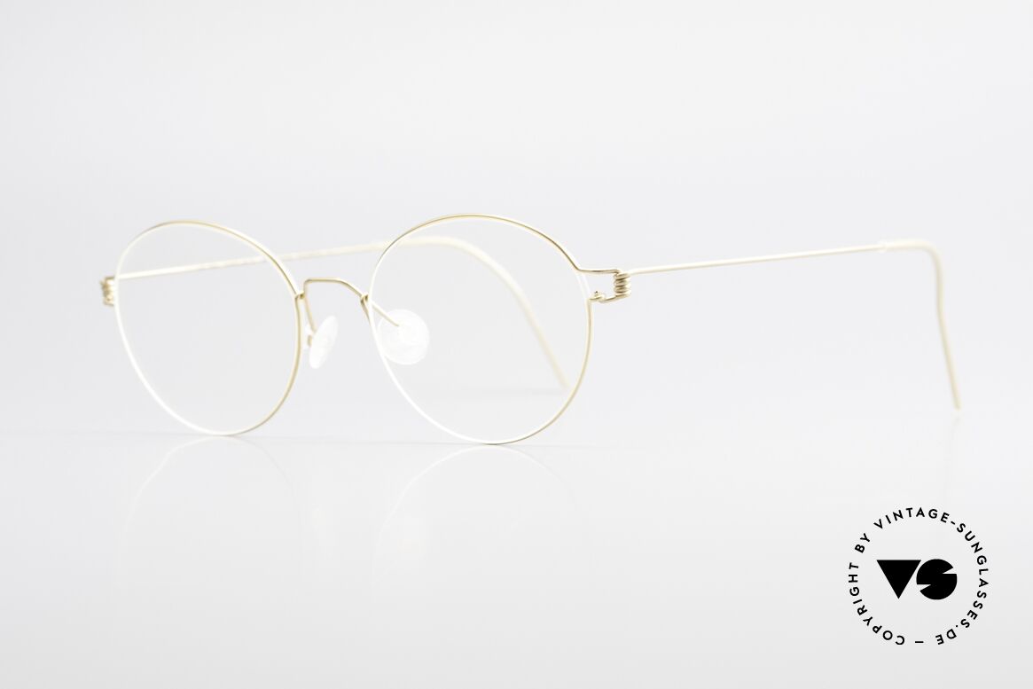 Lindberg Panto Air Titan Rim Klassische Unisex Brille, so zeitlos, stilvoll und innovativ = Prädikat "VINTAGE", Passend für Herren und Damen