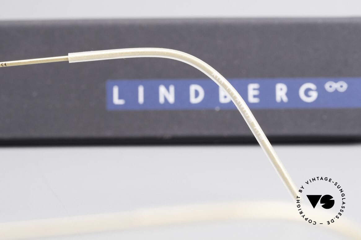 Lindberg Panto Air Titan Rim Klassische Unisex Brille, Größe: small, Passend für Herren und Damen