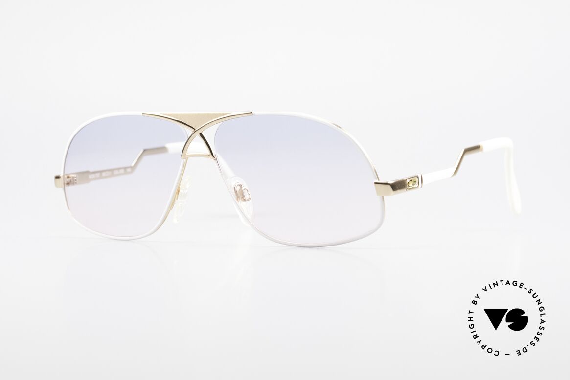 Cazal 737 Vintage Aviator Sonnenbrille, legendäre vintage Brille von Cazal aus den 1980ern, Passend für Herren