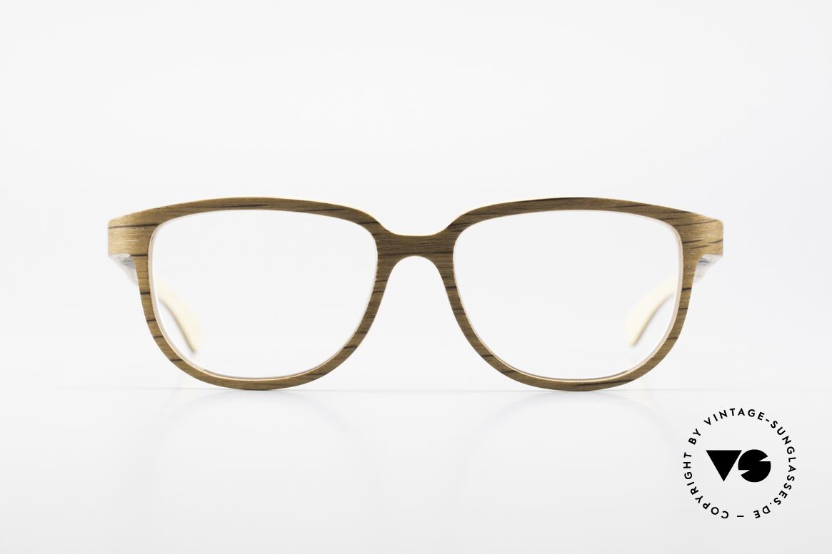 Rolf Spectacles Flavia 05 Brillenfassung Aus Purem Holz, Echte Holzbrille von Rolf Spectacles, DAS ORIGINAL!, Passend für Damen