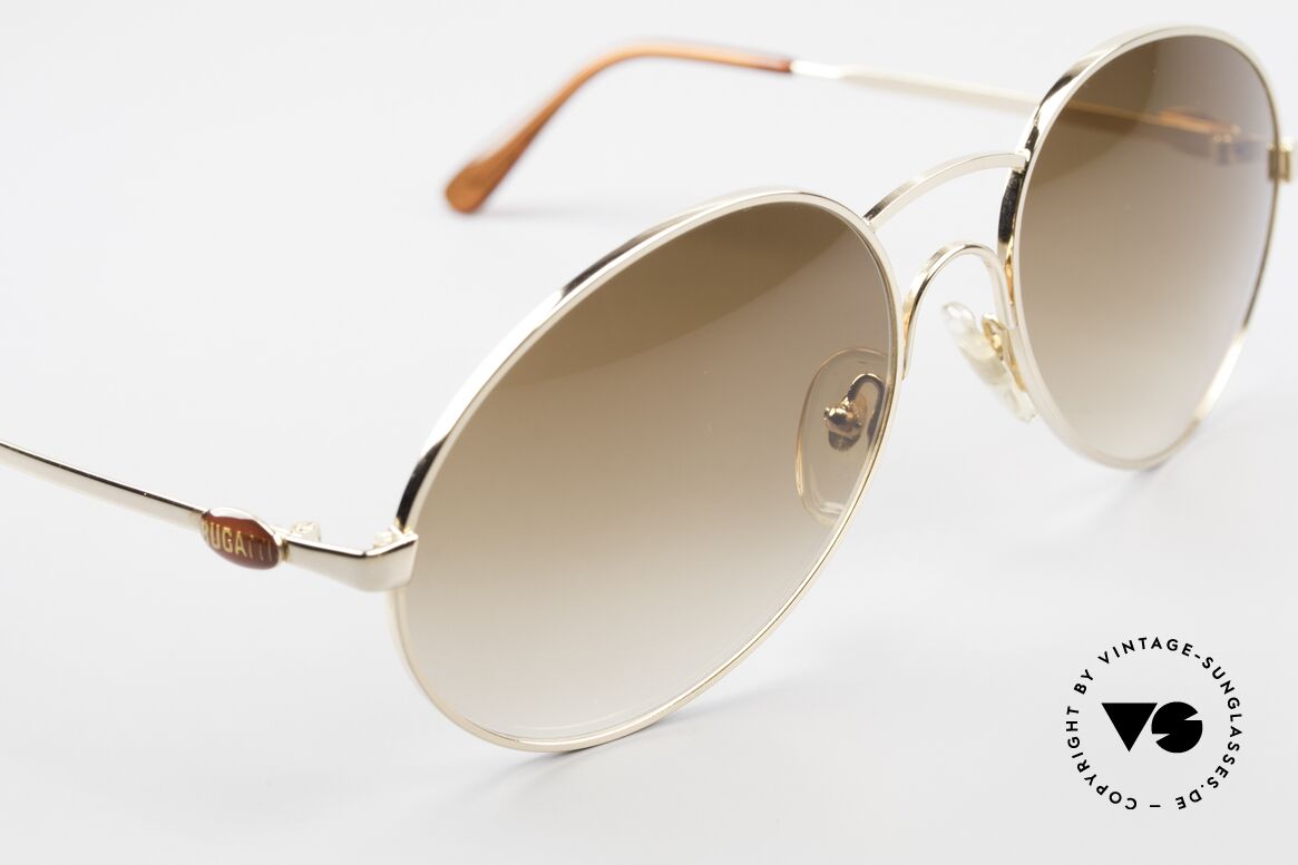 Bugatti 64947 Original 80er XL Sonnenbrille, ein altes Original von 1983 und KEINE RETRObrille!, Passend für Herren