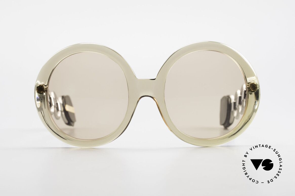 Serge Kirchhofer 461 Modegeschichte Udo Proksch, alte, originale 1960er Sonnenbrille von Serge Kirchhofer, Passend für Damen