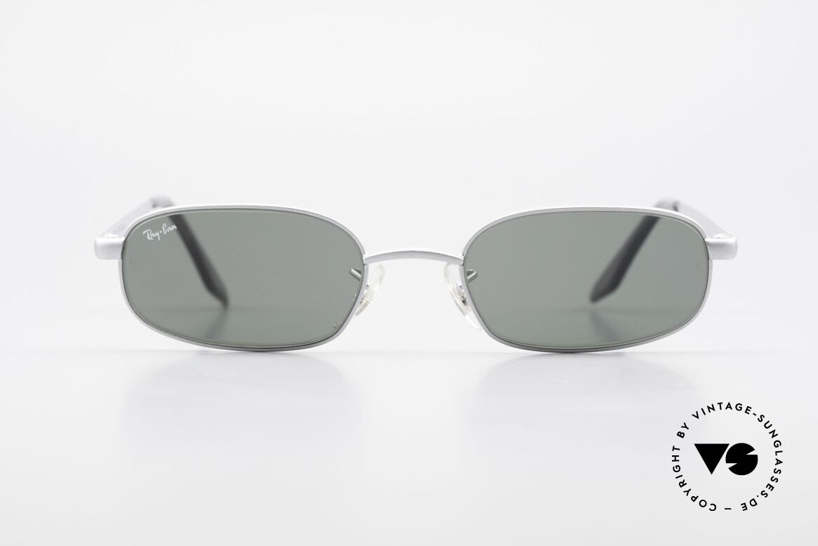 Ray Ban Sidestreet Sidewalk Rectangle Ray-Ban USA Brille, alte Ray-Ban 'SideStreet-Series' Sonnenbrille von 1999, Passend für Herren