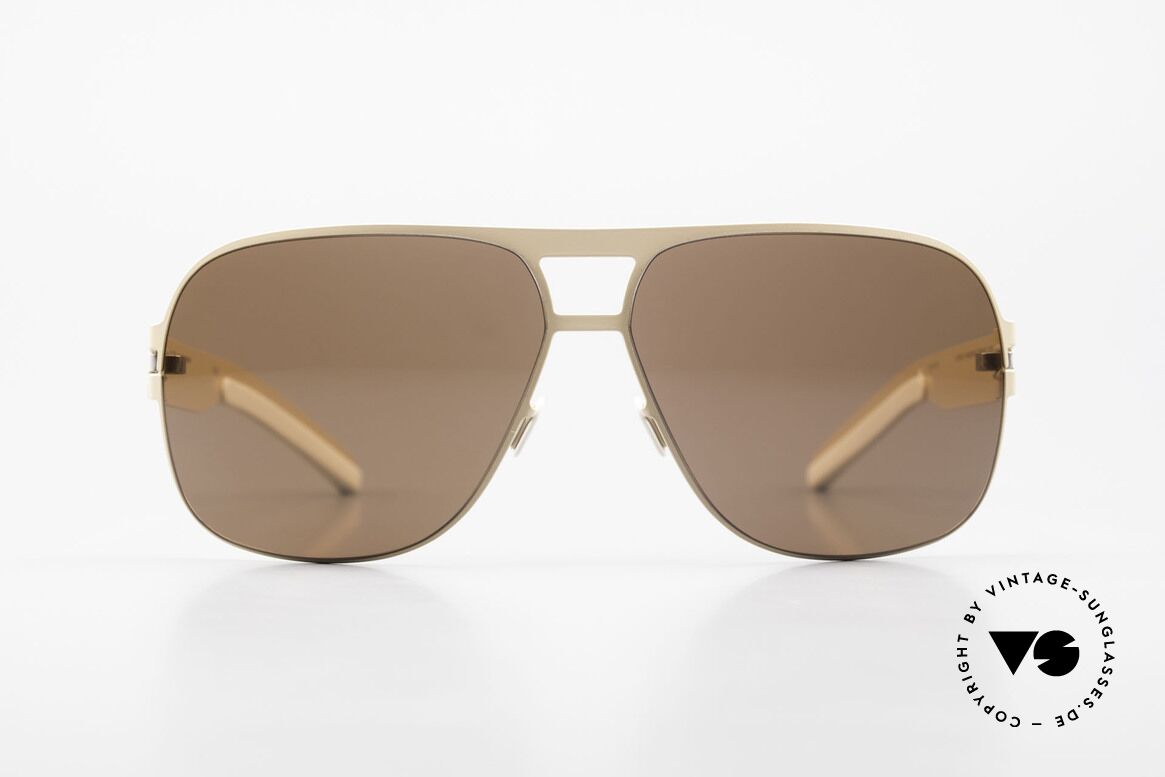 Mykita Clifford 2000er Aviator Vintage Brille, original VINTAGE Mykita Herren-Sonnenbrille von 2011, Passend für Herren