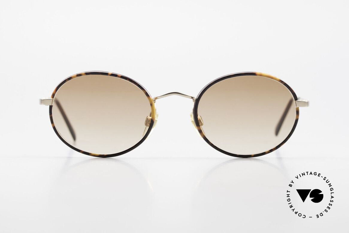 Giorgio Armani 235 Ovale Vintage Sonnenbrille, absoluter Klassiker in Farbe und Form; zeitlos elegant, Passend für Herren und Damen