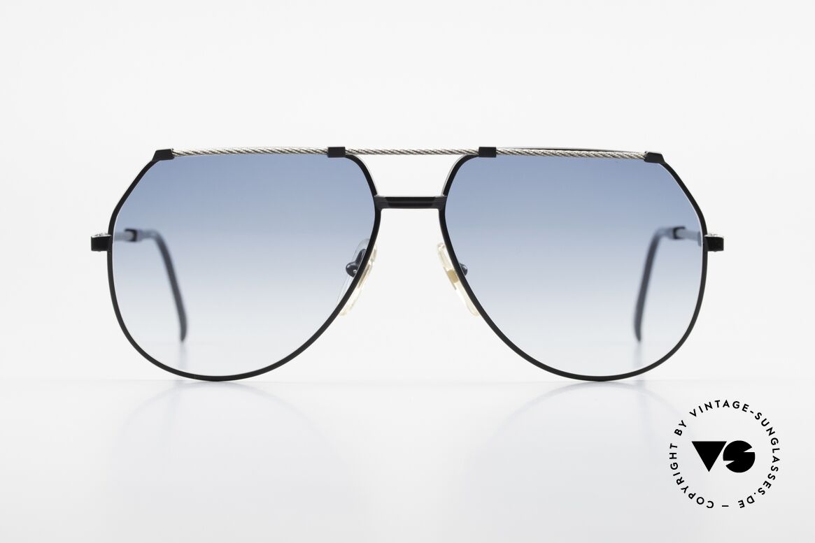 Pierre Cardin CP805 Alte 80er Segler Brille Vintage, edle, marine Anlehnungen im Rahmendesign, Passend für Herren