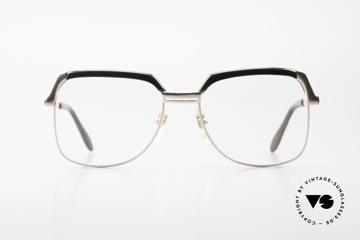 Bausch & Lomb 418 80er Gold Filled Kombi Brille, seltene 80er Jahre Brillenfasssung von Bausch&Lomb, Passend für Herren