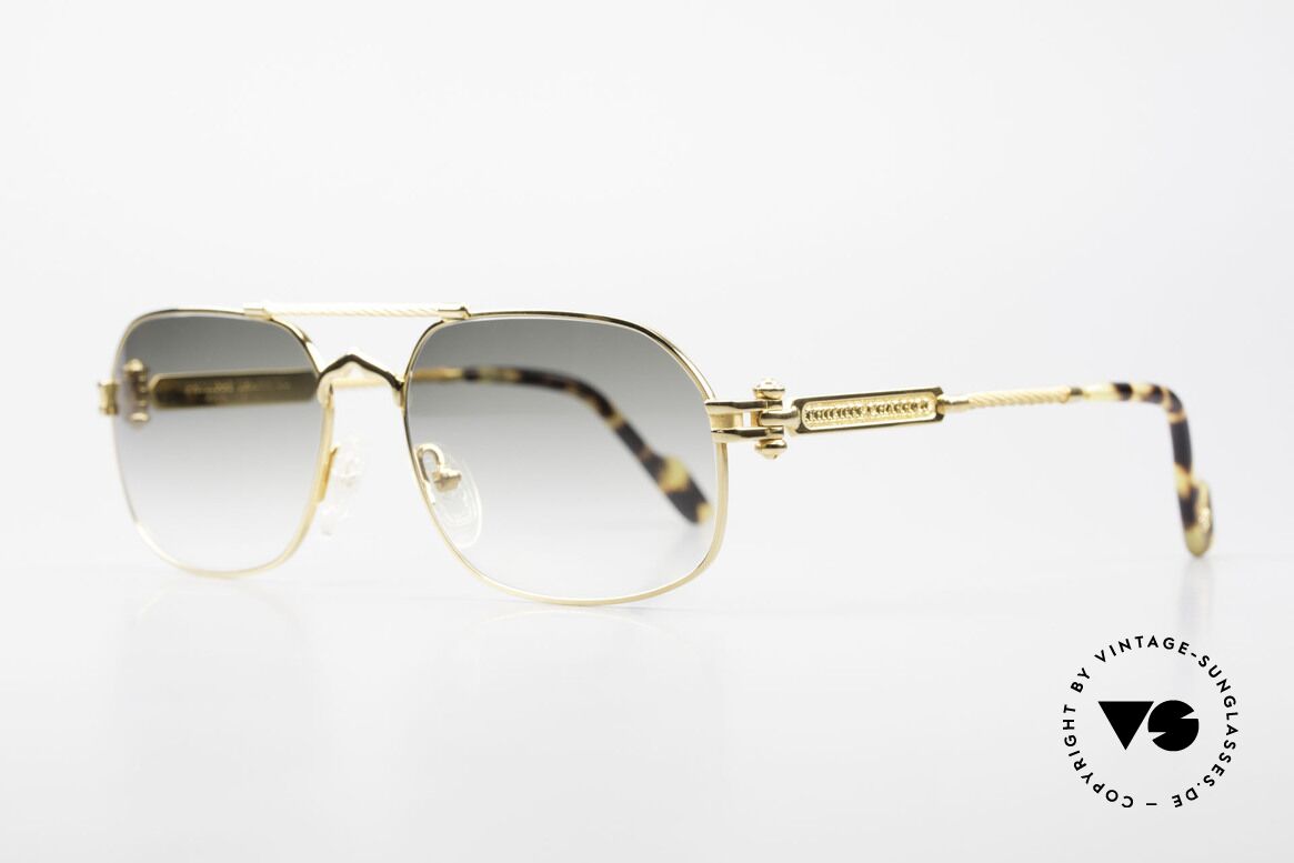 Philippe Charriol 90PP Insider 80er Luxus Sonnenbrille, und gründete 1983 sein eigenes Luxus Imperium, Passend für Herren