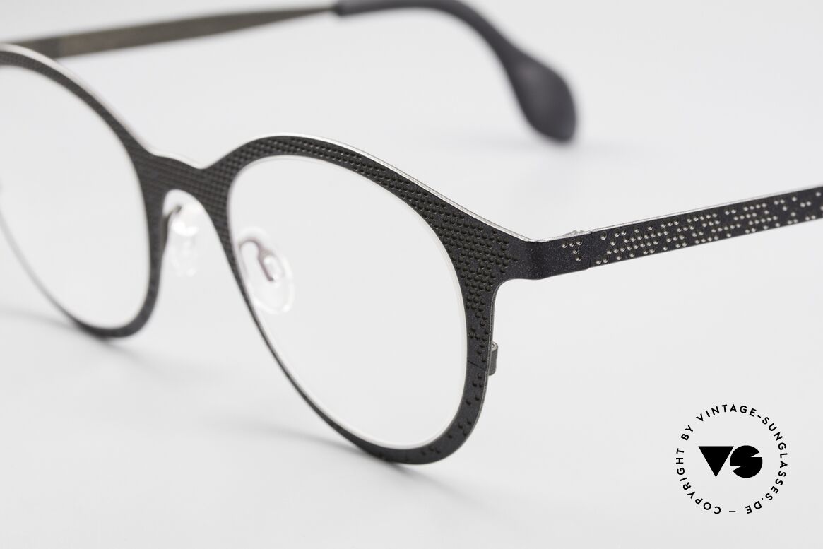 Theo Belgium Mille 61 Lebendiges Rahmenmuster, das gepunktete Muster macht die Brille lebendig, Passend für Herren und Damen