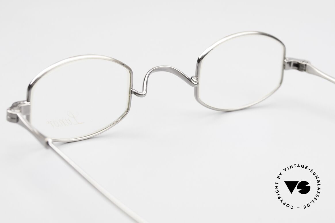 Lunor II 02 Kleine Brille in Antik Silber, Größe: extra small, Passend für Herren und Damen