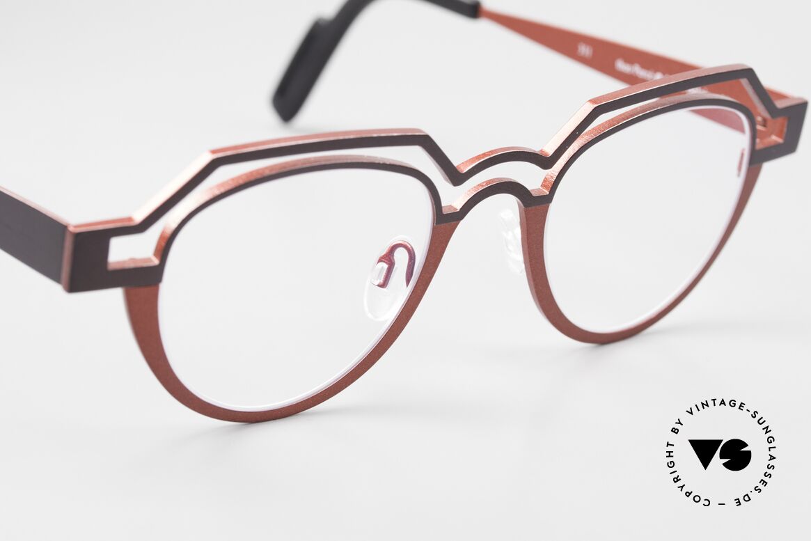 Theo Belgium Percé Designerbrille Panto Titanium, ungetragen (wie alle unsere vintage Theo Brillen), Passend für Herren und Damen