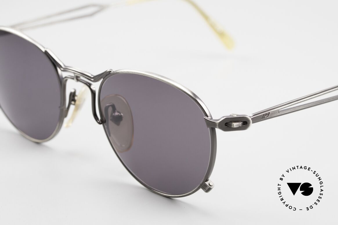 Jean Paul Gaultier 55-2177 Rare Designer Sonnenbrille, in Größe 49/19 mit grauen Sonnengläsern (100% UV), Passend für Herren und Damen