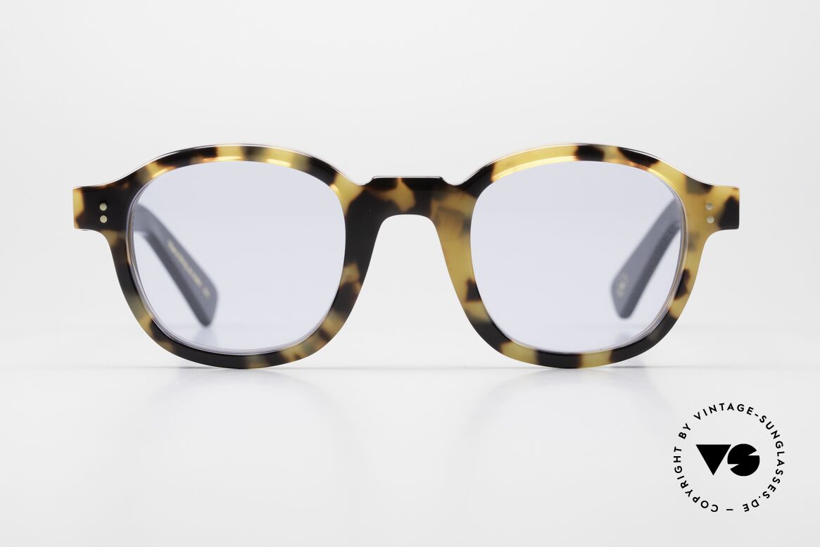 Lesca Brut Panto 8mm Sonnenbrille Limited Acetat, neue LESCA Sonnenbrille aus altem vintage Acetat, Passend für Herren und Damen