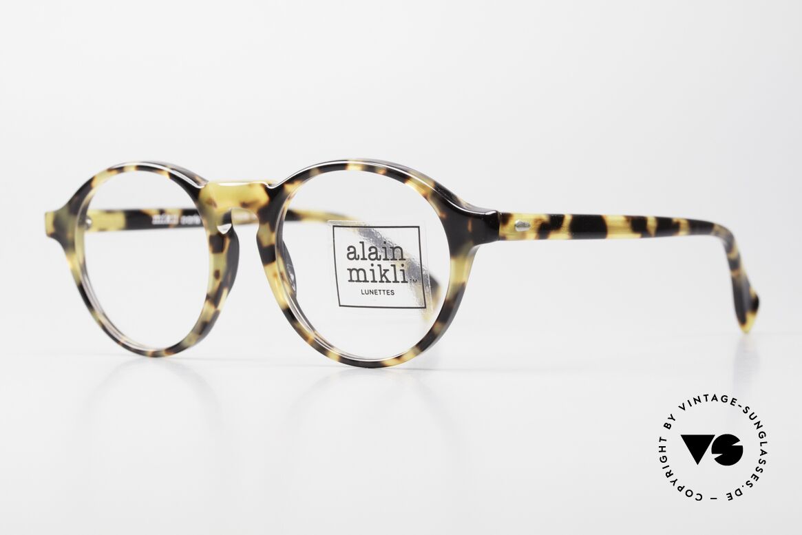 Alain Mikli 6921 / 026 Kleine Panto Brille Schildpatt, im Stile der alten 'Tart Optical Arnel' aus den 60ern, Passend für Herren und Damen