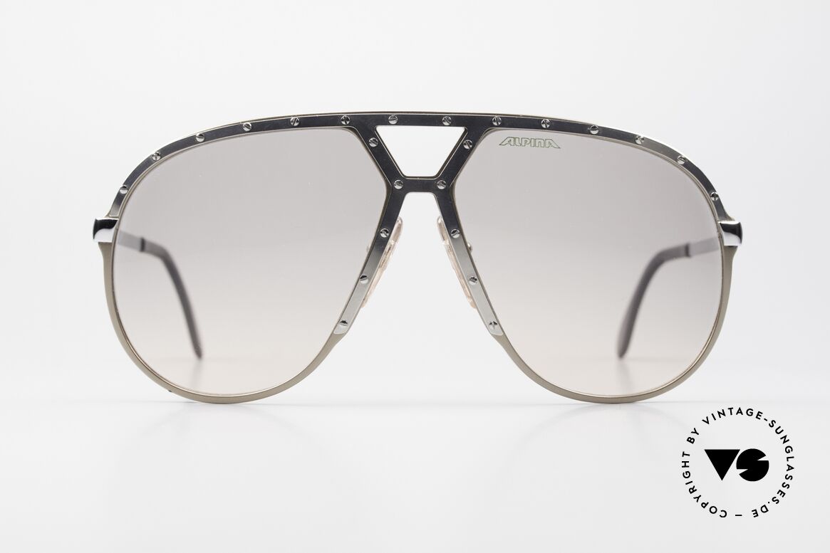 Alpina M1 Sehr Rare Vintage Sonnenbrille, M1 = eine der legendärsten vintage Sonnenbrillen, Passend für Herren