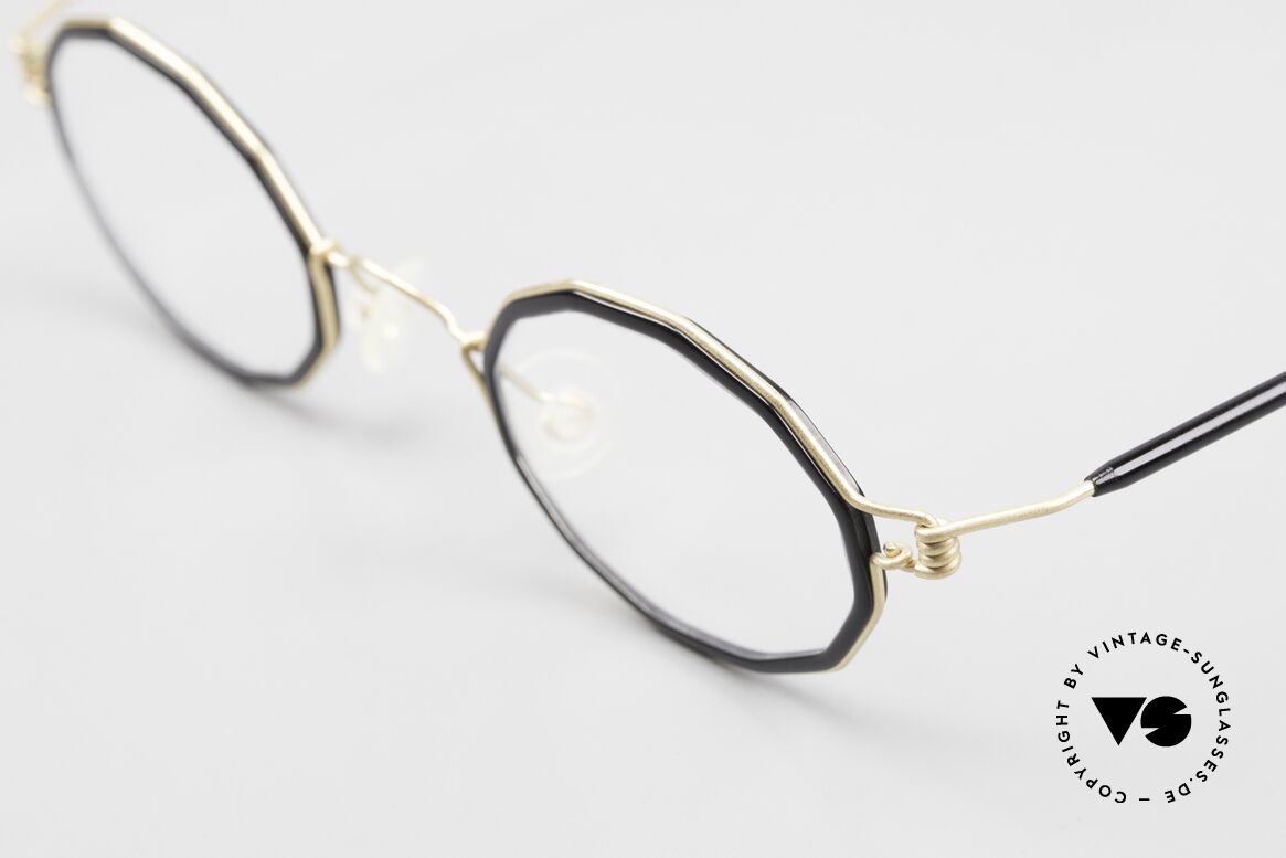 Lindberg Zeta Air Titan Rim Titan Brille mit Azetat Inlay, extrem stabile Fassung, flexibel & elastisch, und nur 3g, Passend für Herren und Damen
