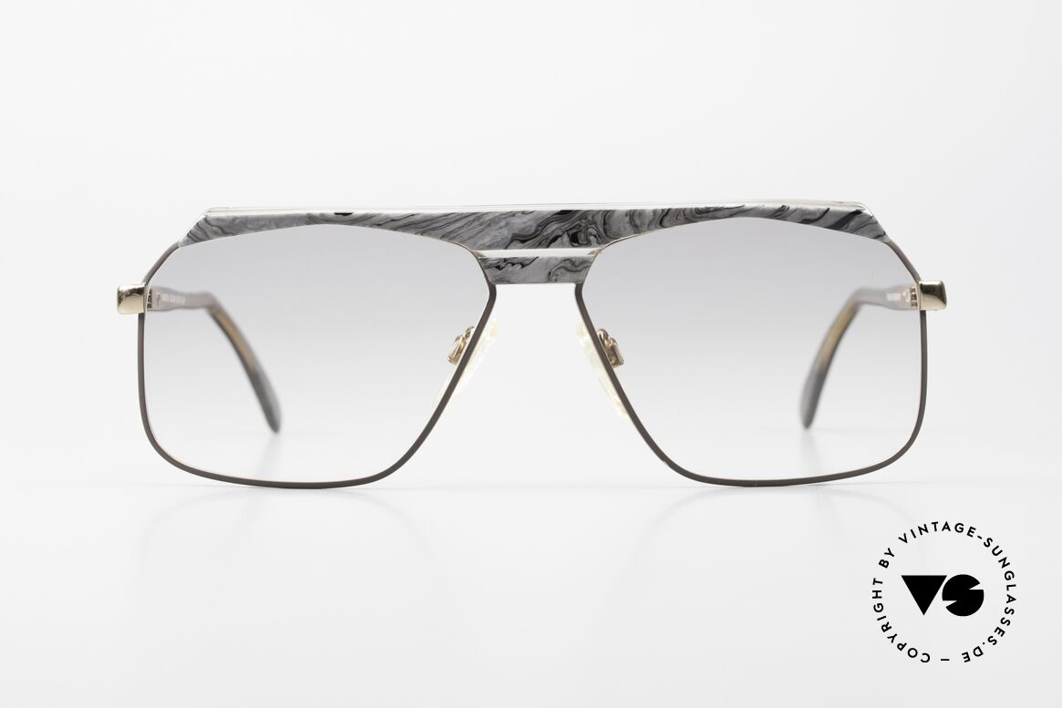 Cazal 730 Alte 80er Herren Sonnenbrille, daher auch abends tragbar; vielseitiges Accessoire, Passend für Herren