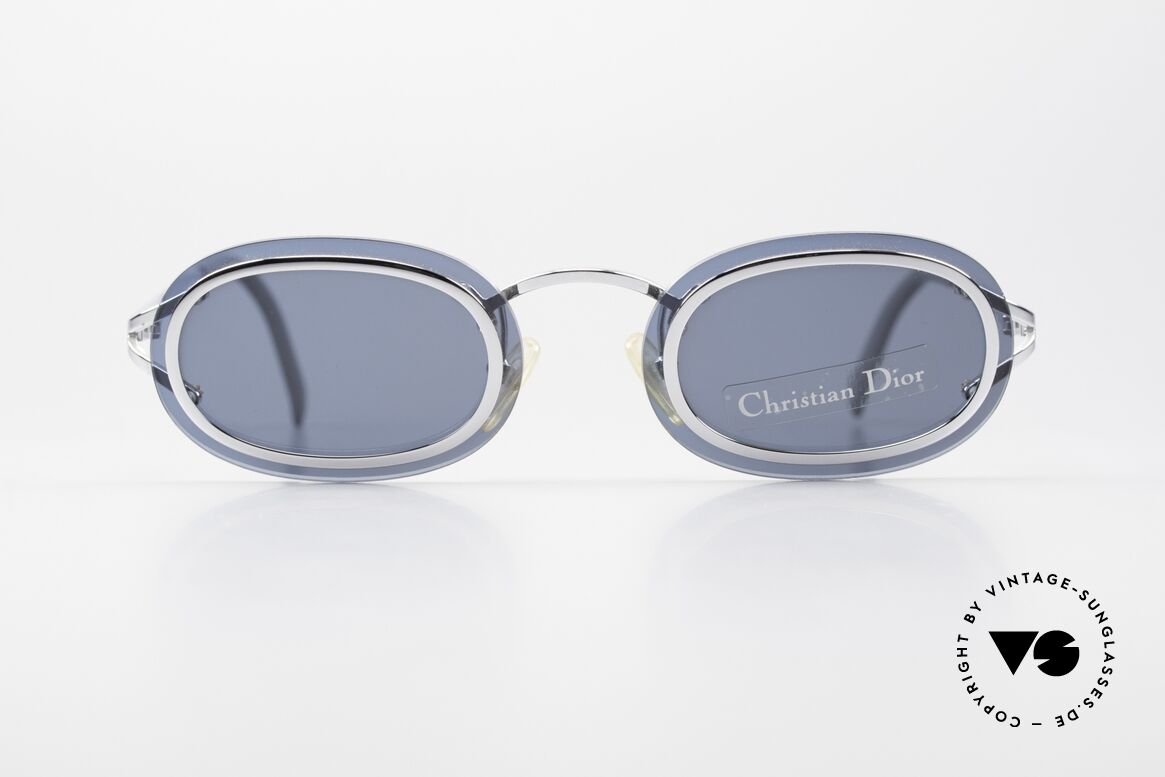 Christian Dior 2970 Sonnenbrille Randlos Oval, ovale Sonnenbrille von 1998 in Größe 53-16, 135, Passend für Herren und Damen
