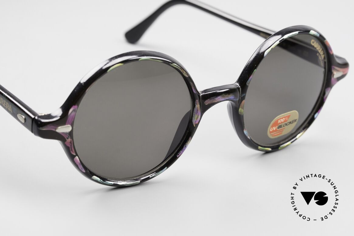 Carrera 5504 Runde 90er Brille Limited, KEIN Retro; ein altes Original mit 100% UV Schutz, Passend für Herren und Damen