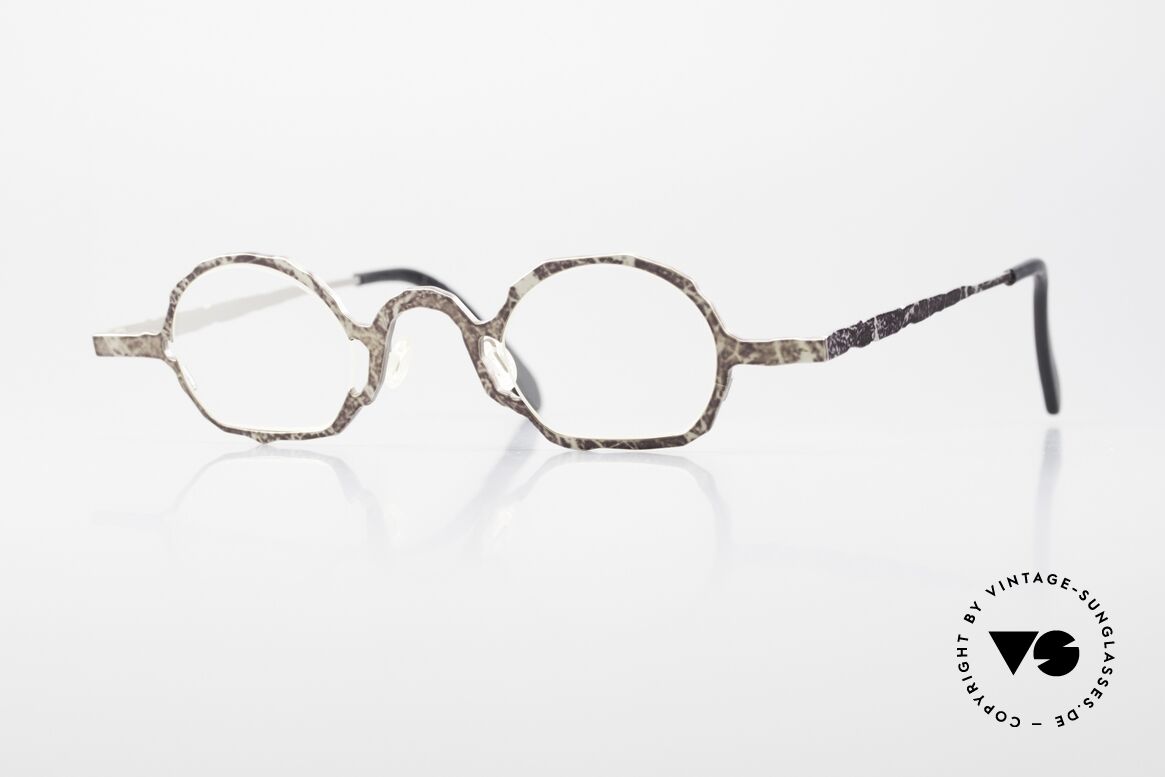 Theo Belgium Eye-Witness DG Designerbrille Herren & Damen, Theo Eye-Witness (Augenzeuge) Brille, Modell DG 17, Passend für Herren und Damen