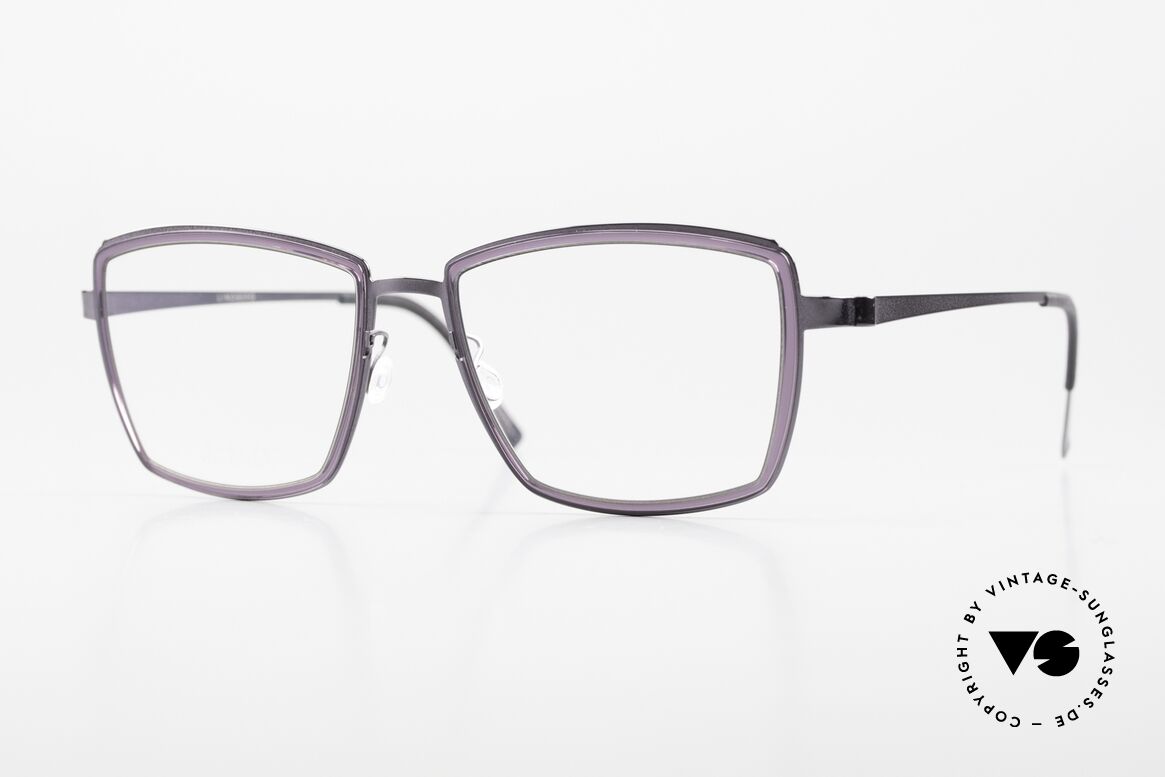 Lindberg 9741 Strip Titanium Damenbrille Vintage Brille, Lindberg Damenbrille Strip Titanium; Kollektion 2019, Passend für Damen