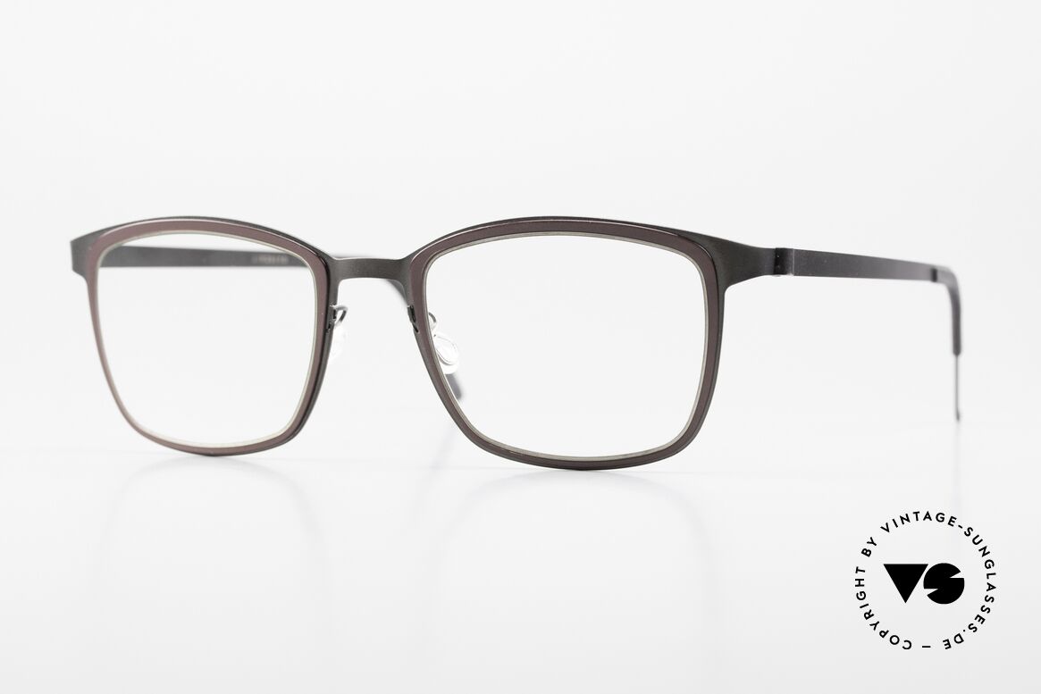 Lindberg 9702 Strip Titanium Herrenbrille & Damenbrille, klassische Lindberg Strip Titanium Fassung von 2017, Passend für Herren und Damen