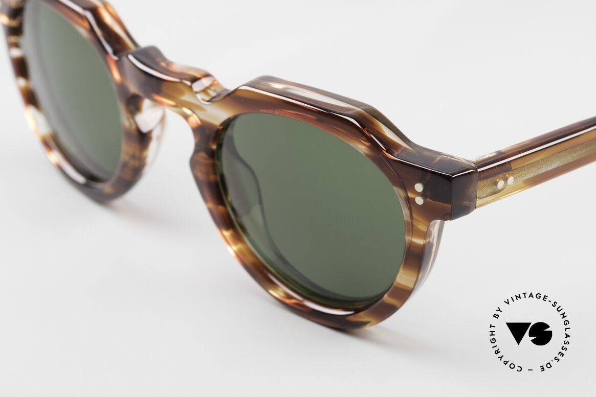 Lesca Panto 6mm Antike 1960er Sonnenbrille, made in Frankreich, jedoch OHNE Rahmen-Aufdrucke, Passend für Herren und Damen