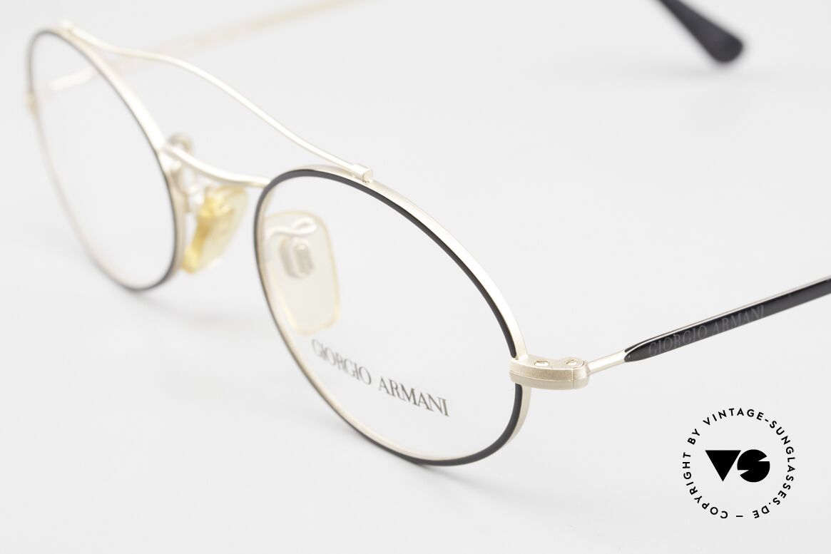 Giorgio Armani 115 90er Designer Brille Fassung, ungetragene Rarität (wie alle unsere GA Brillen), Passend für Herren und Damen
