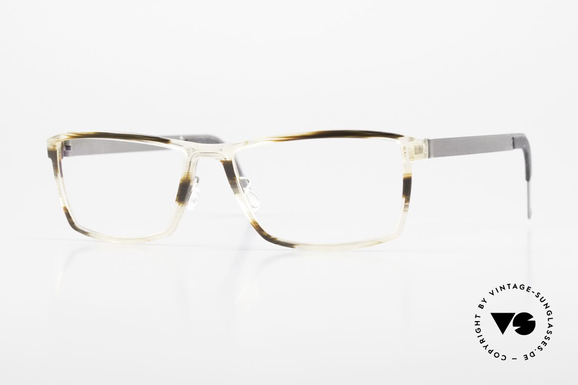 Lindberg 1245 Acetanium Herrenbrille Kristall Braun, Lindberg Herrenbrille der Acetanium-Serie von 2015, Passend für Herren
