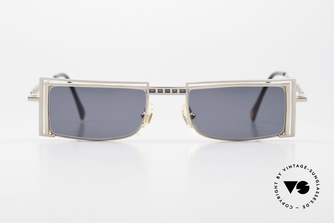 Casanova LC5 Jugendstil Sonnenbrille 90er, interessante 80er/90er vintage Sonnenbrille aus Italien, Passend für Herren und Damen