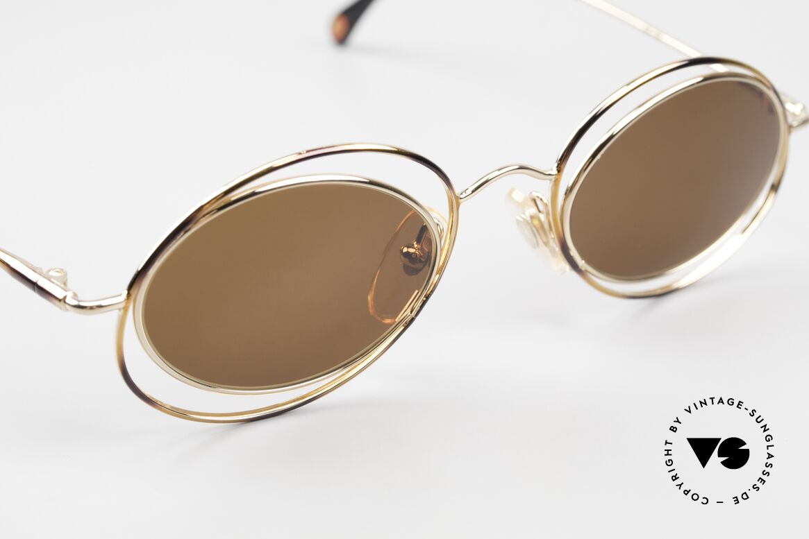 Casanova LC16 Damen Sonnenbrille Crazy, ungetragen mit braunen Sonnengläsern; 100% UV Schutz, Passend für Damen
