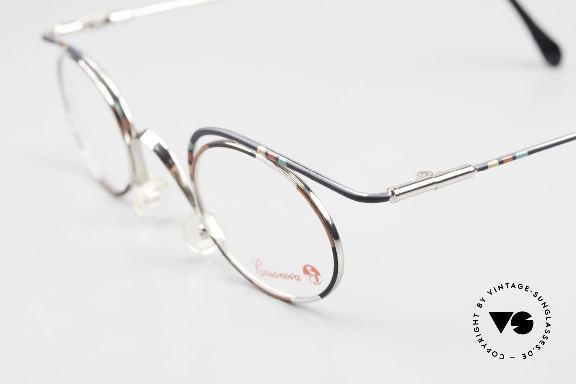 Casanova LC31 Rare Ovale 90er Brille Crazy, LC31 kostete 1995 unglaubliche 650,- DM beim Optiker, Passend für Herren und Damen
