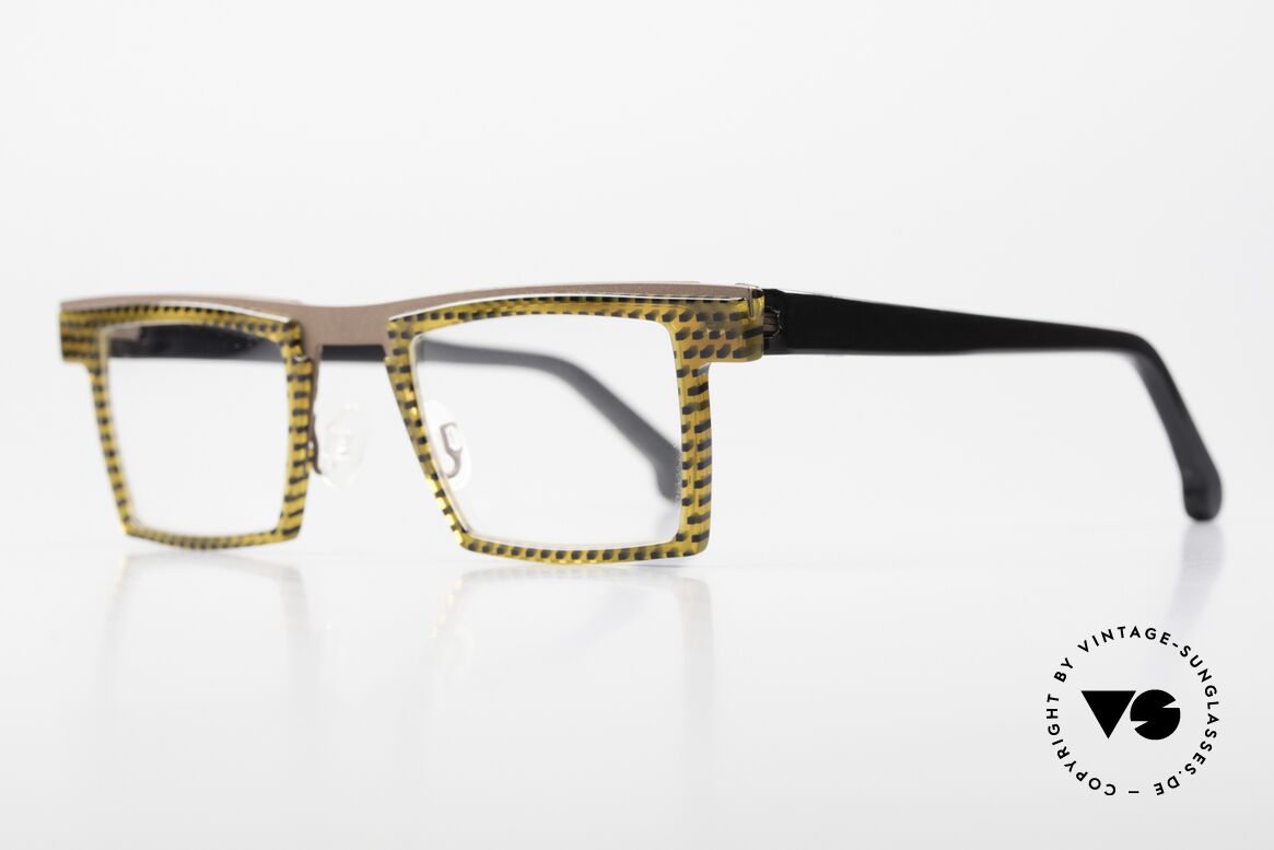 Theo Belgium Verlat Unisex Designerbrille Crazy, "verrückte Designerbrille" für Damen und Herren, Passend für Herren und Damen