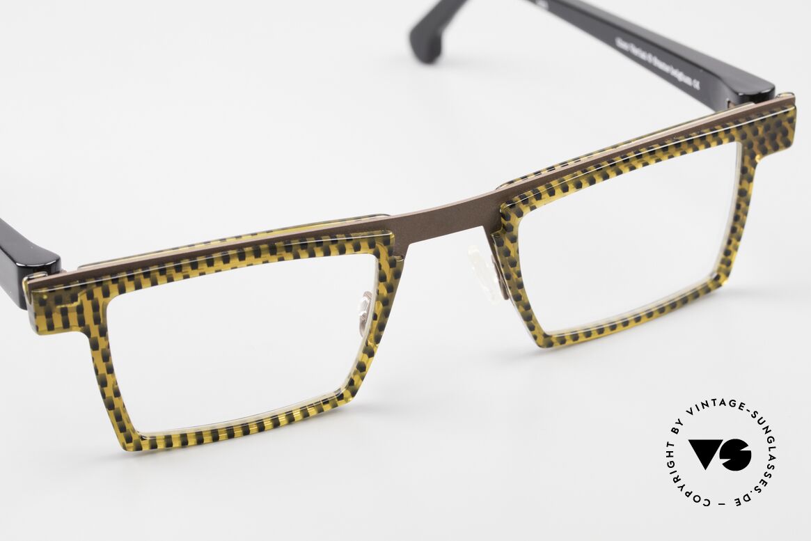 Theo Belgium Verlat Unisex Designerbrille Crazy, ungetragen (wie alle unsere vintage THEO Brillen), Passend für Herren und Damen