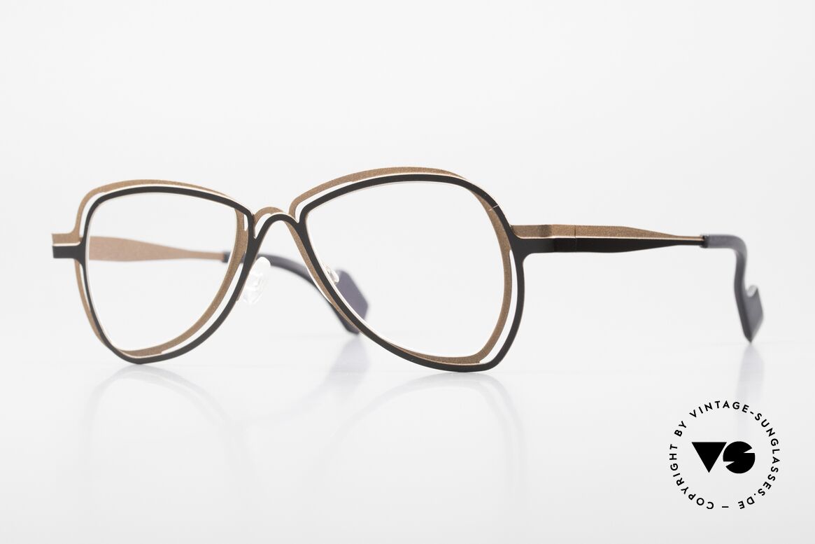 Theo Belgium Eye-Witness VB Damen Herren Designerbrille, THEO Brille aus der "EYE-WITNESS" Kollektion, Passend für Herren und Damen