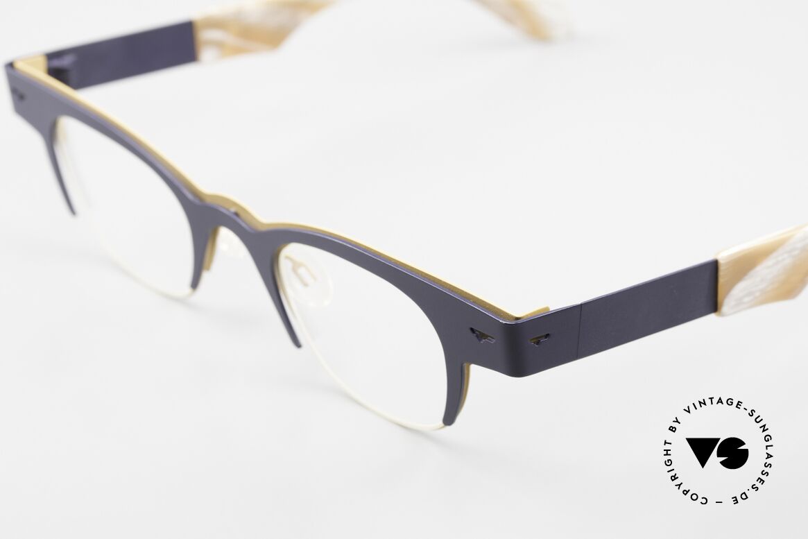 Theo Belgium Trente Designerbrille Unisex, stabiler Metallrahmen (absolute TOP-Qualität), Passend für Herren und Damen
