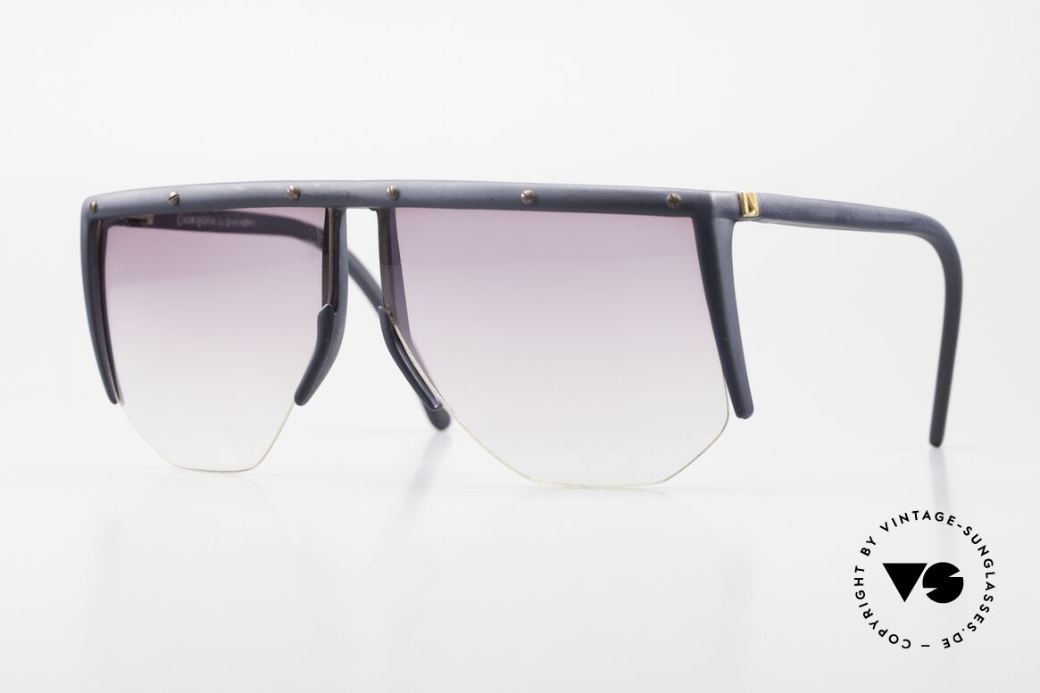 Claudio La Viola Trend 32 Vintage Sonnenbrille Herren, 1980er vintage Brille vom Architekten Claudio La Viola, Passend für Herren und Damen