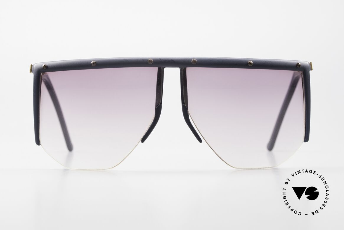 Claudio La Viola Trend 32 Vintage Sonnenbrille Herren, wirklich sehr interessante Form; hat das gewisse Etwas, Passend für Herren und Damen