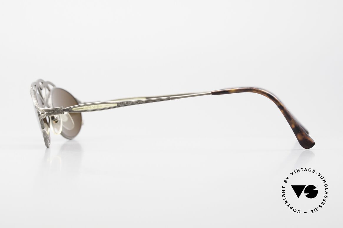 Matsuda 2844 Kleine 90er Designerbrille, ein wirklich außergewöhnliches Design (oval & Kunst), Passend für Herren und Damen