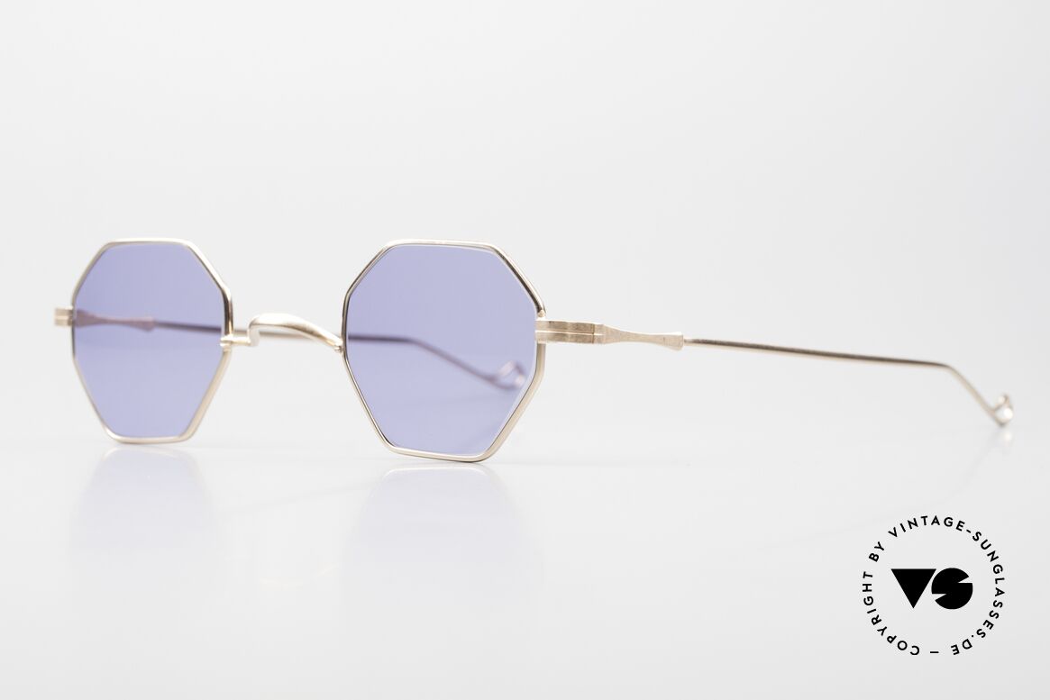 Lunor II 11 Rare Designerbrille 90er, bekannt für den W-Steg und die schlichten Formen, Passend für Herren und Damen