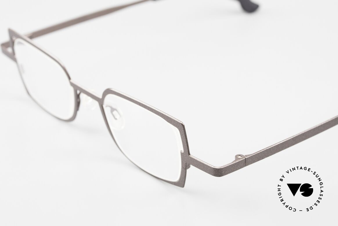 Theo Belgium Transform Rare Vintagebrille Damen, Color 120 (braun-metallic); L Gr. (41-22), 140mm, Passend für Damen